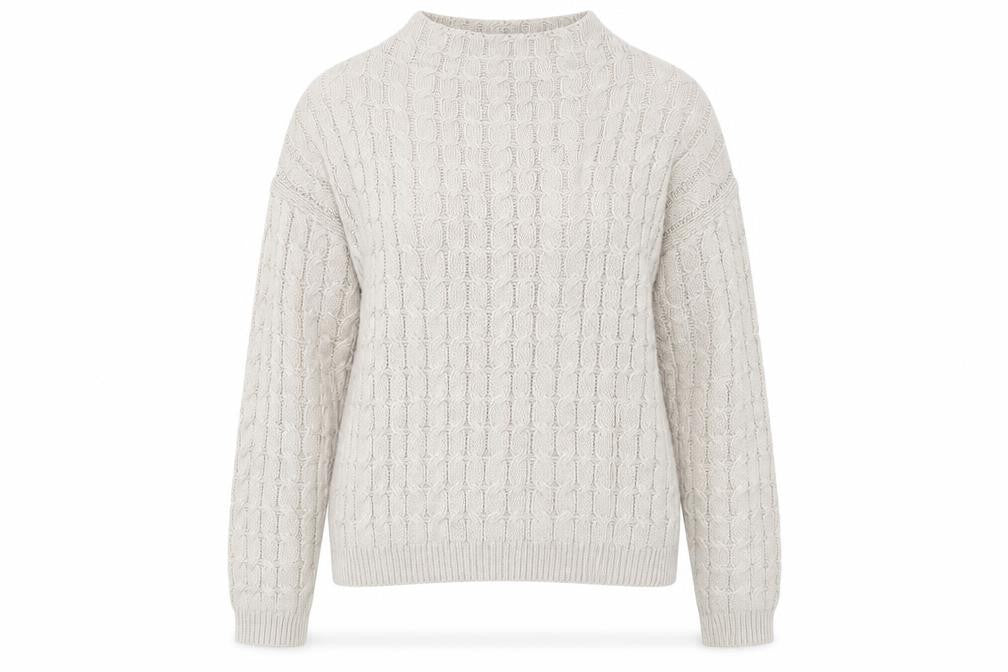 Womens UK Size 10 MNG Basics Beige Pullover Jumper