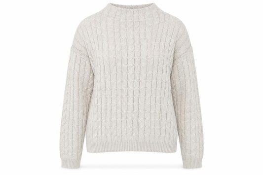 Womens UK Size 10 MNG Basics Beige Pullover Jumper