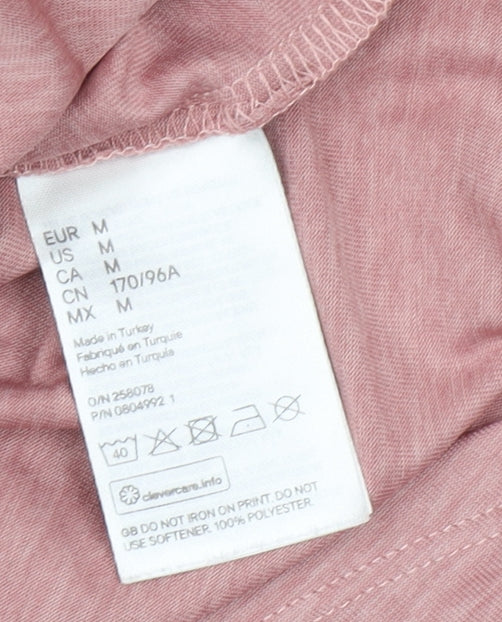 H&M Unisex Pink Sleeveless Training T-Shirt M