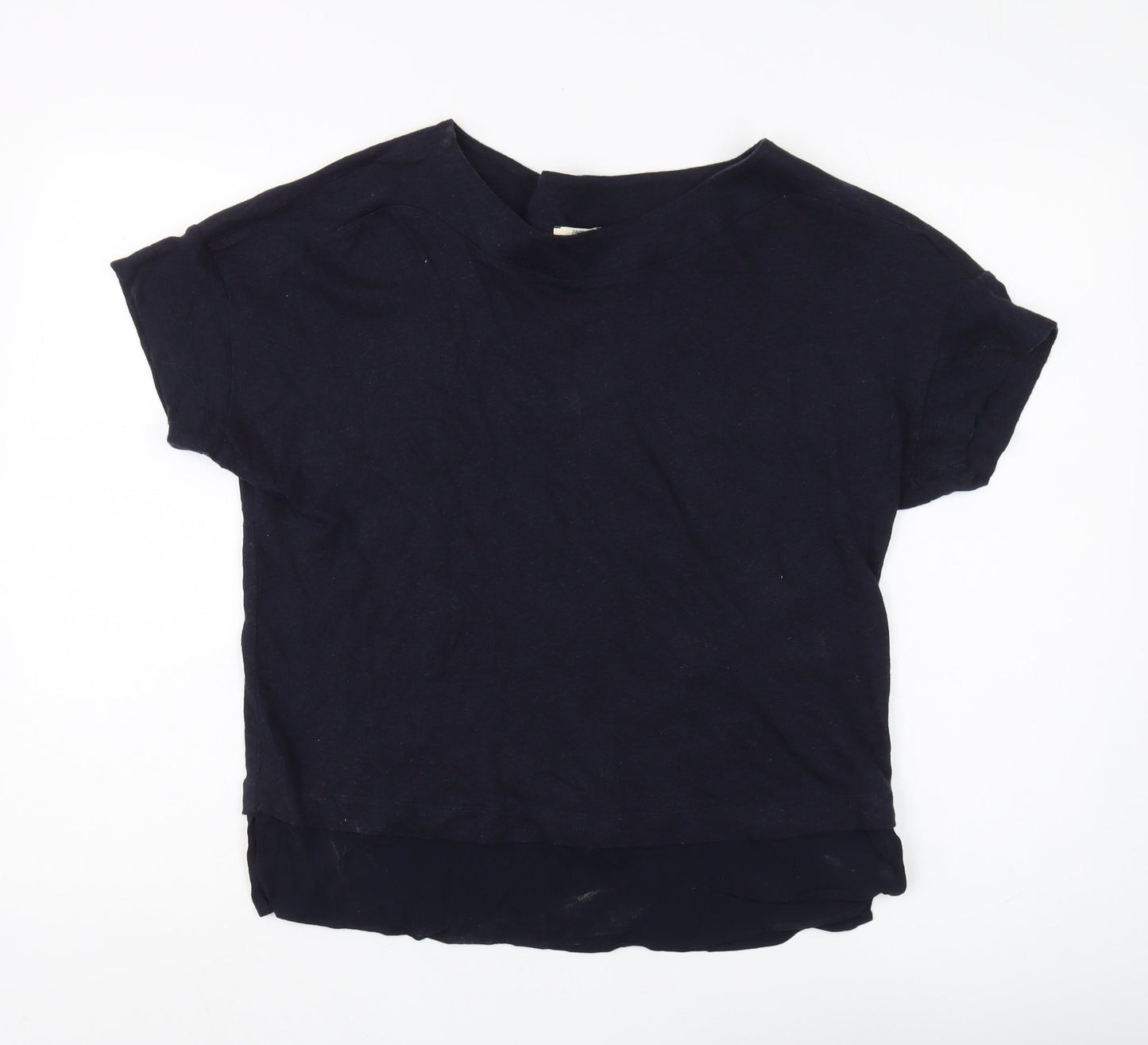 Womens UK Size L Esprit Black Basic T-Shirt