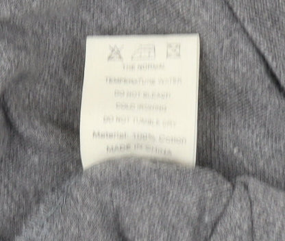 GHYUGR Men's Grey Long Sleeve Polo 2XL