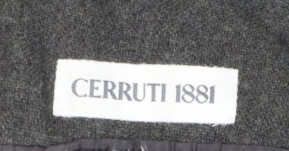 Cerruti 1881 Men's Grey Regular Fit Blazer Size 50