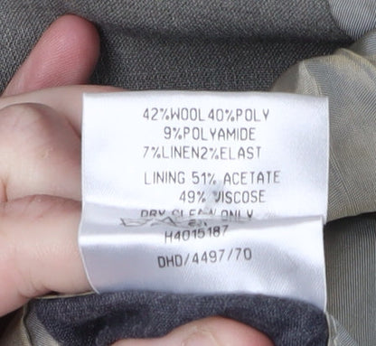 Mens UK Size 44 Karl Jackson Regular Grey Suit Jacket