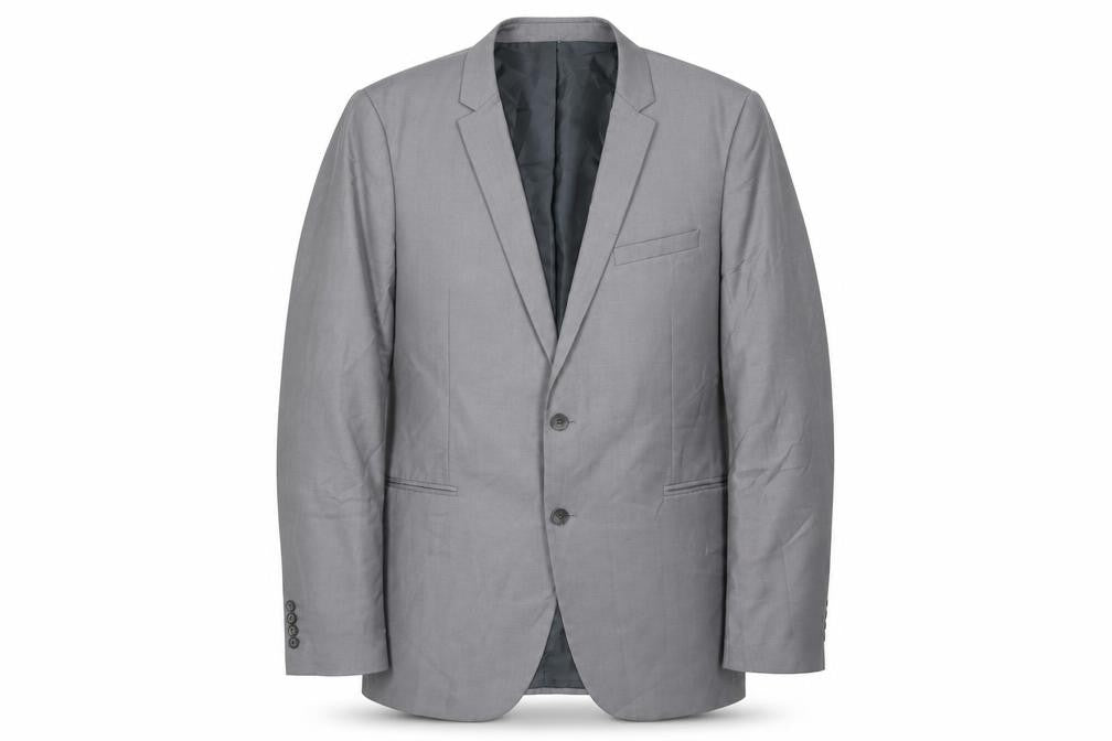 Mens UK Size 3XL Selected Homme Regular Grey Suit Jacket