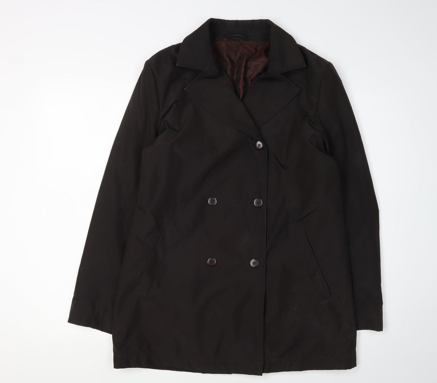 Principles Women's Black Pea Coat Size 14