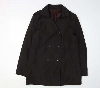 Principles Women's Black Pea Coat Size 14