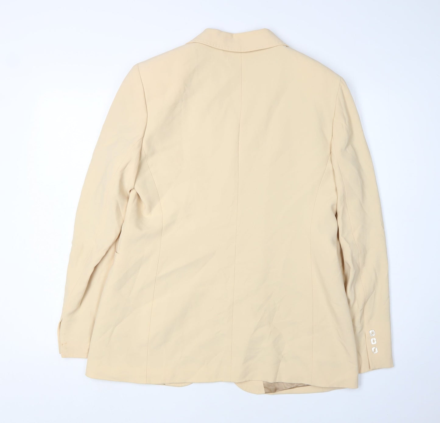 Caractere Beige Women's Blazer UK 14, Business Casual
