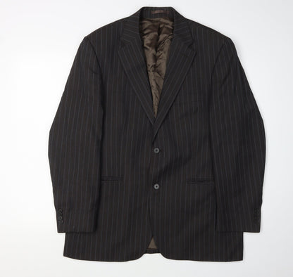 Mens UK Size 40 The Label Regular Brown Suit Jacket