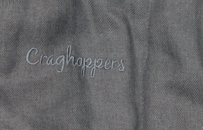 Craghoppers Women's Black Long Puffer Jacket Size 10
