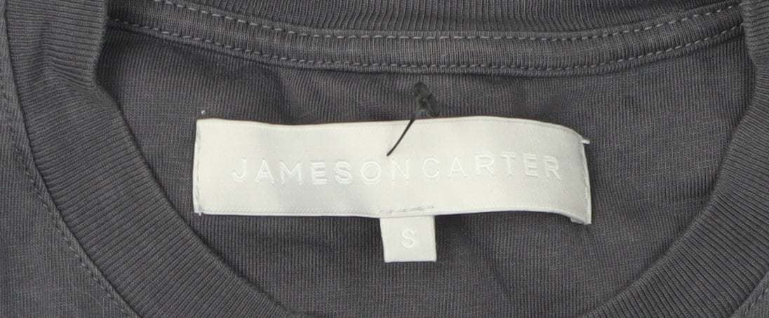 Mens UK Size S Jameson Carter Black  T-Shirt