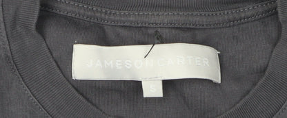 Mens UK Size S Jameson Carter Black  T-Shirt