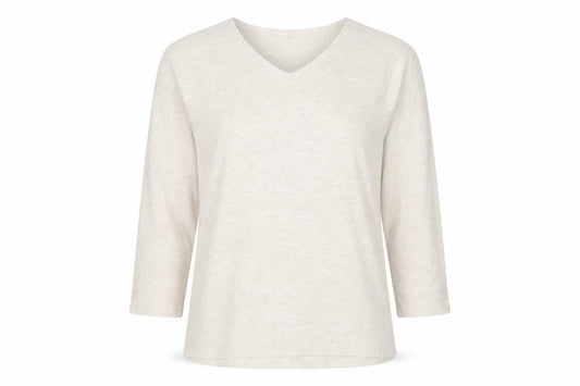 Womens UK Size L CC Beige Basic T-Shirt