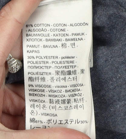 Levi's Men's Grey Crew Neck T-Shirt, Size S, Classic Style