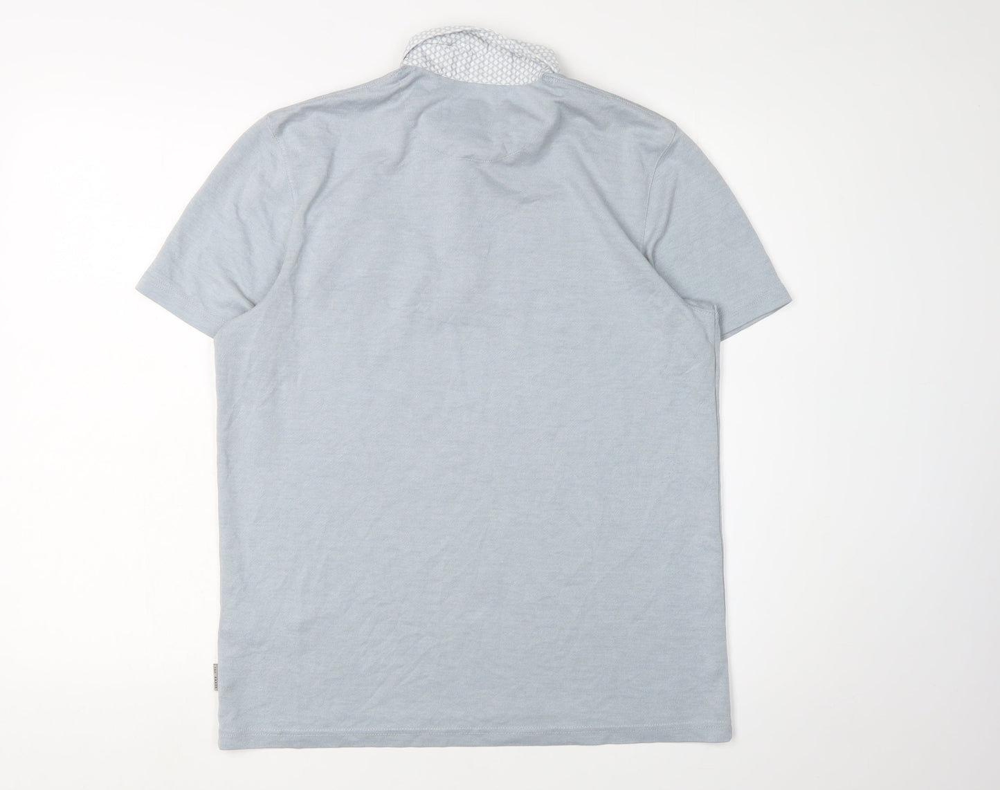 Ted Baker Men's Blue M Polo Shirt, Short Sleeve, Regular Fit