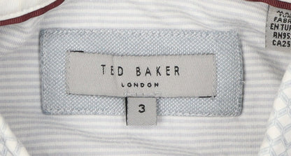 Ted Baker Men's Blue M Polo Shirt, Short Sleeve, Regular Fit