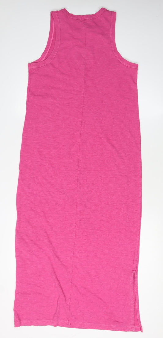 GAP Women's Pink Tank Dress, Size S, Sleeveless Casual