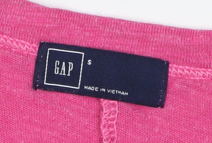 GAP Women's Pink Tank Dress, Size S, Sleeveless Casual