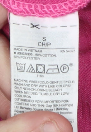 GAP Women's Pink Tank Dress, Size S, Sleeveless Casual