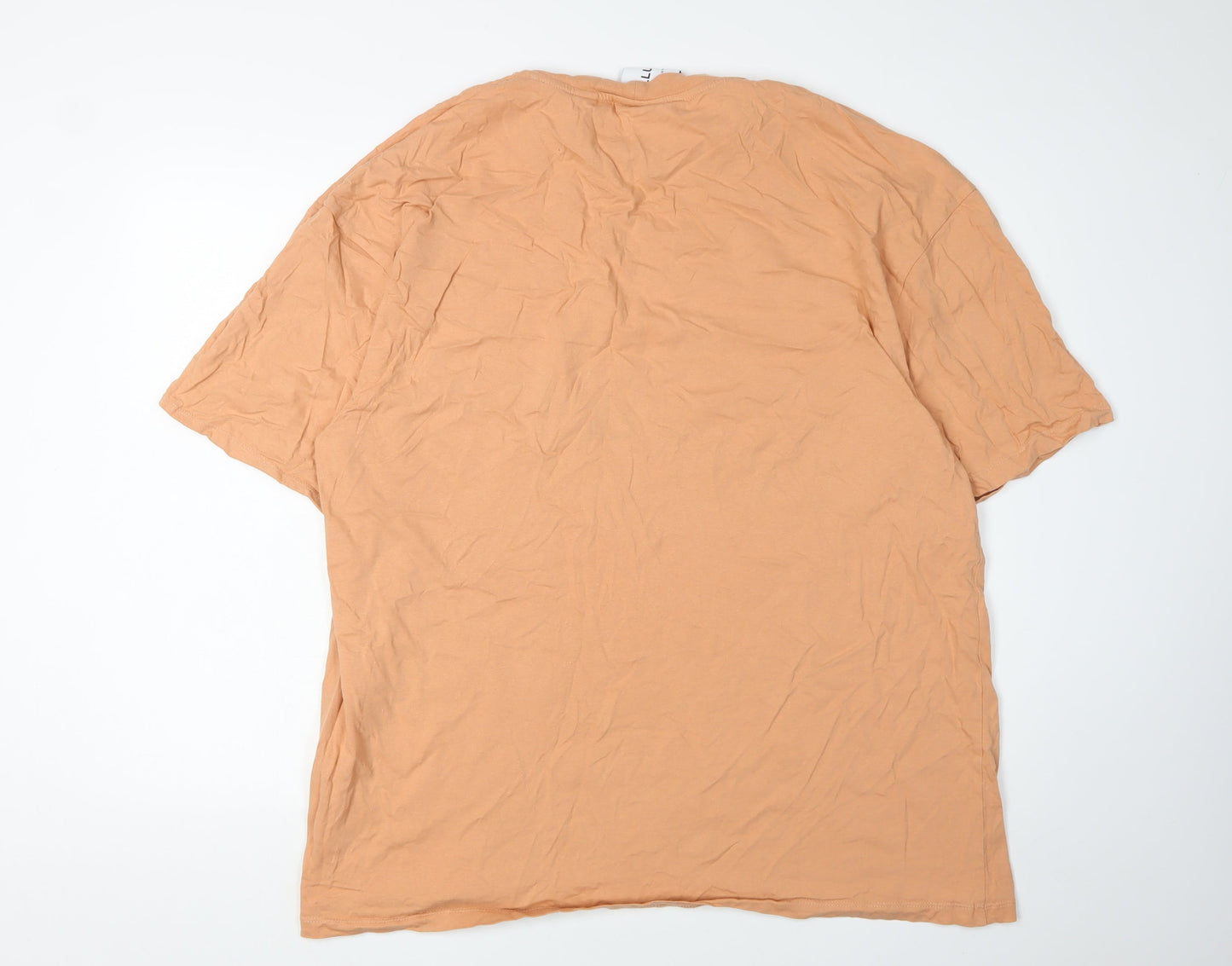 Mens UK Size 2XL COLLUSION Beige  T-Shirt