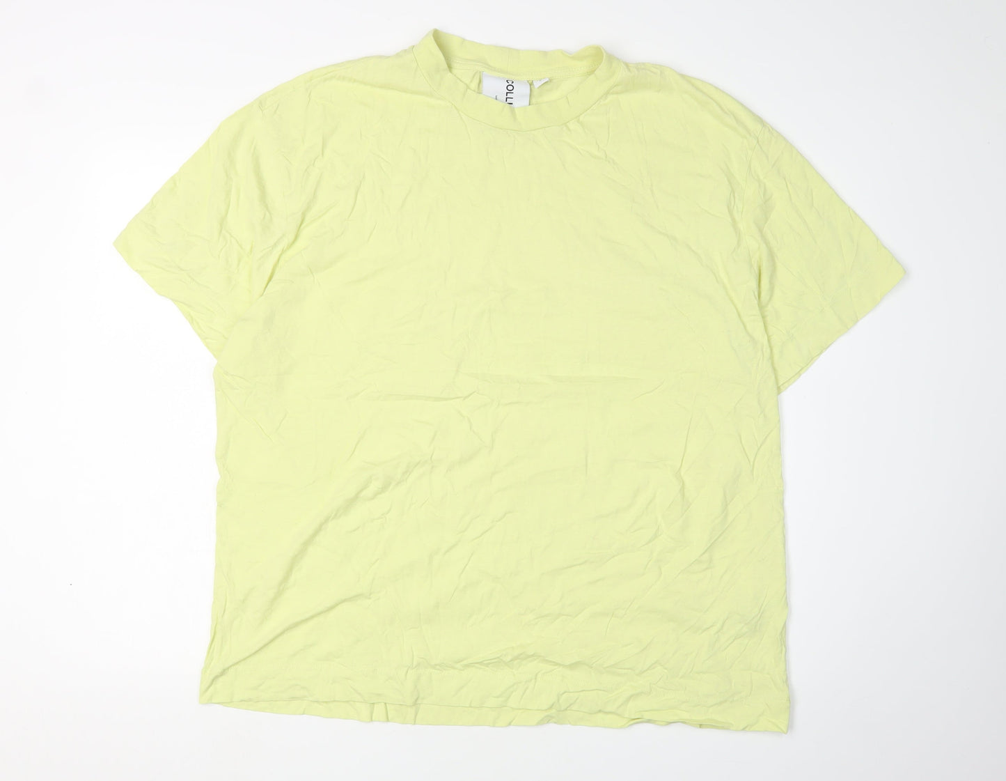 Mens UK Size 2XL COLLUSION Yellow  T-Shirt