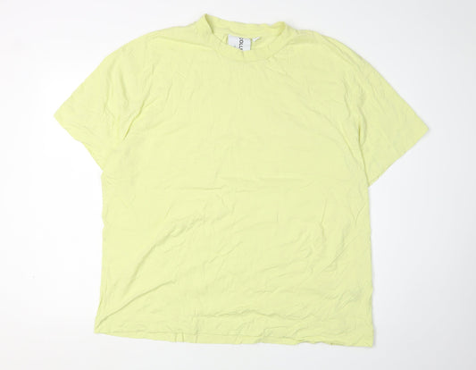 Mens UK Size 2XL COLLUSION Yellow  T-Shirt
