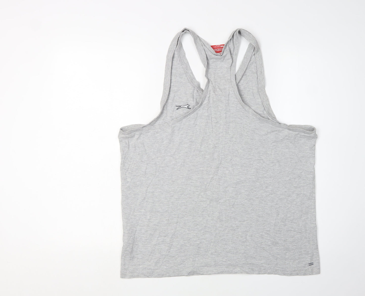 Slazenger Men's Grey XL Basic Tank Top