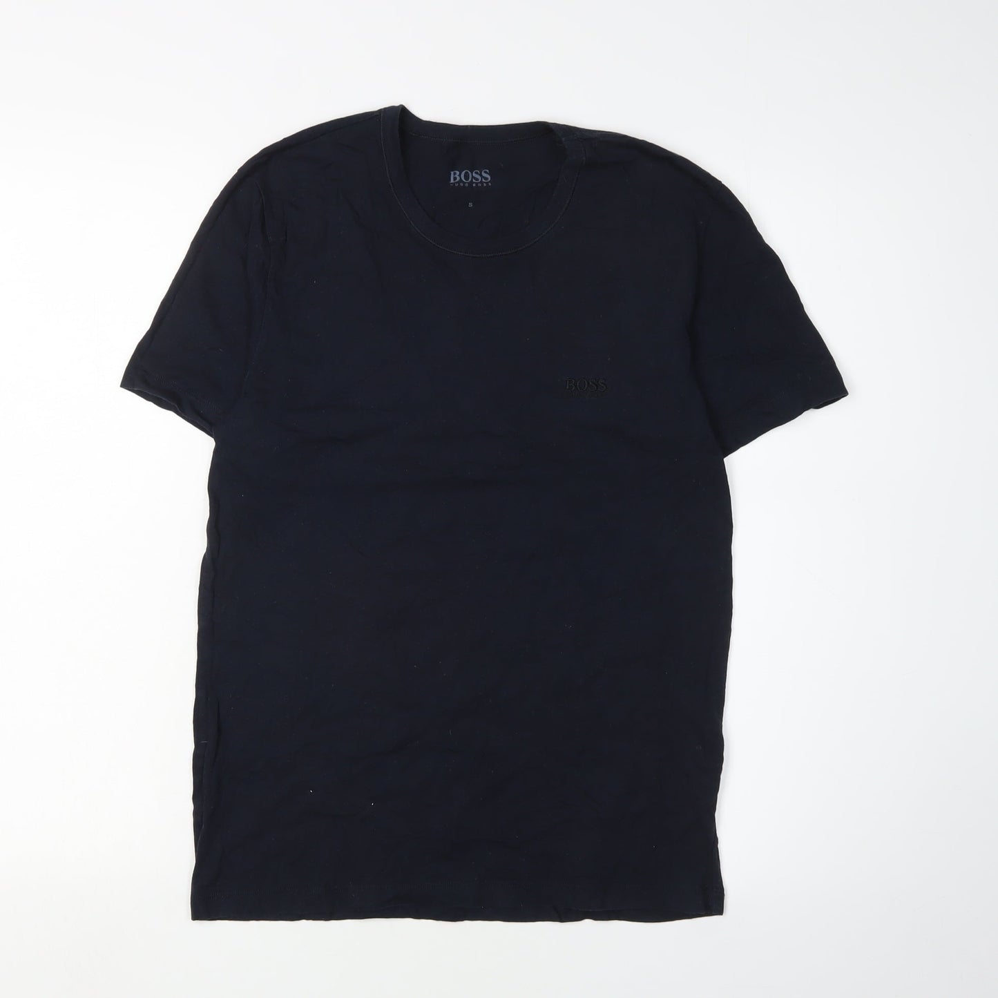 Mens UK Size S HUGO BOSS Black  T-Shirt