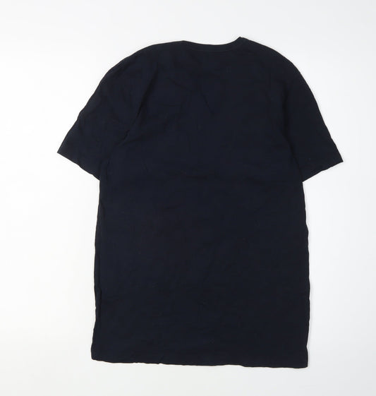 Mens UK Size S HUGO BOSS Black  T-Shirt