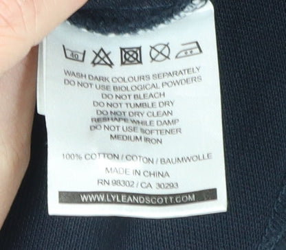 Lyle & Scott Men's Black Polo, Size M, Casual Wear