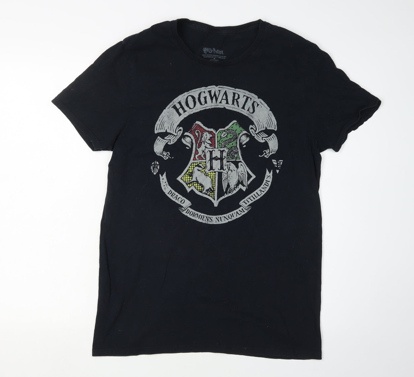 Mens UK Size L Harry Potter Black  T-Shirt