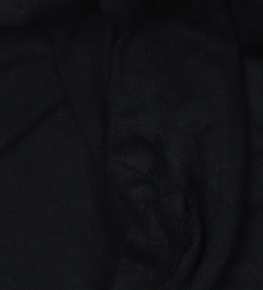 Banana Republic Men's Black Full Zip Jumper M Tall