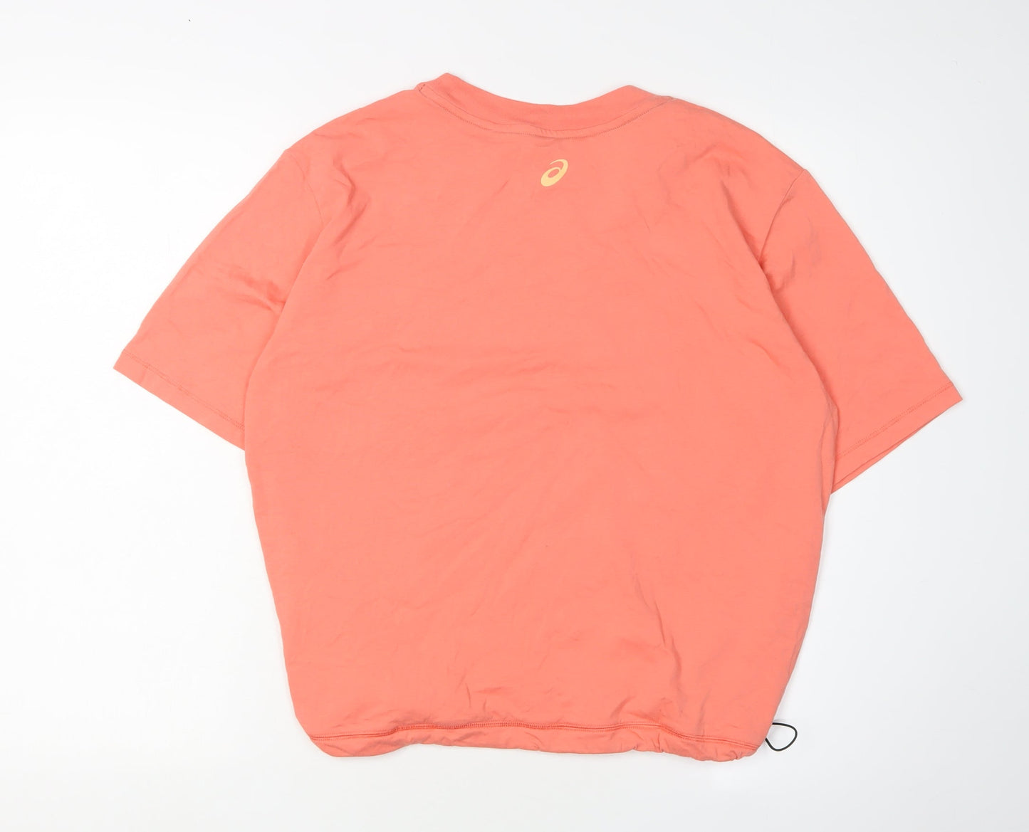Asics Women's Orange Relaxed Fit T-Shirt S