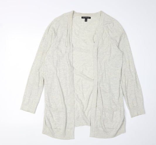 Banana Republic Women's Ivory Cotton Cardigan, S