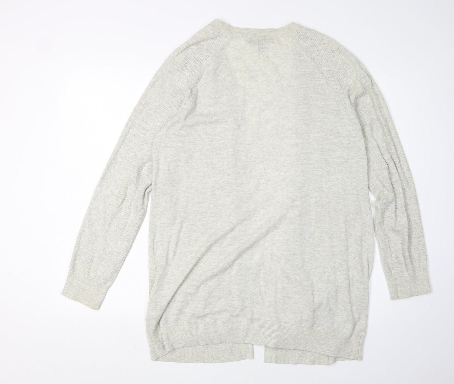 Banana Republic Women's Ivory Cotton Cardigan, S