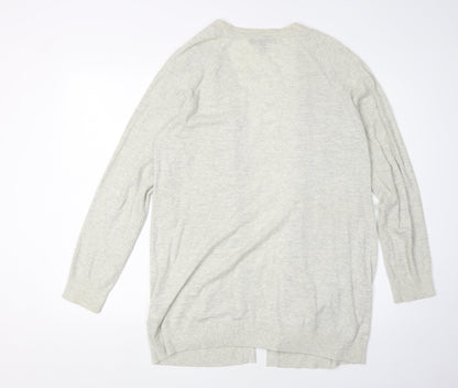 Banana Republic Women's Ivory Cotton Cardigan, S