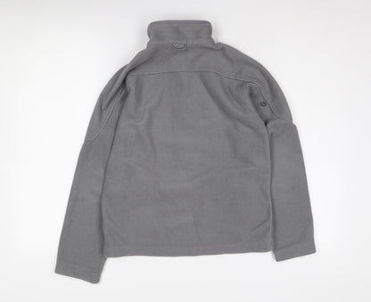 Trespass Boys Grey Fleece Long Sleeve Jacket 11-12 Years