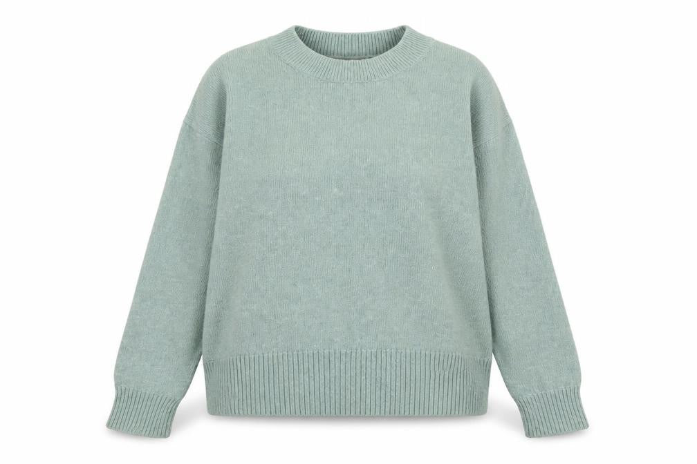 Womens UK Size S H&M Green Pullover Jumper