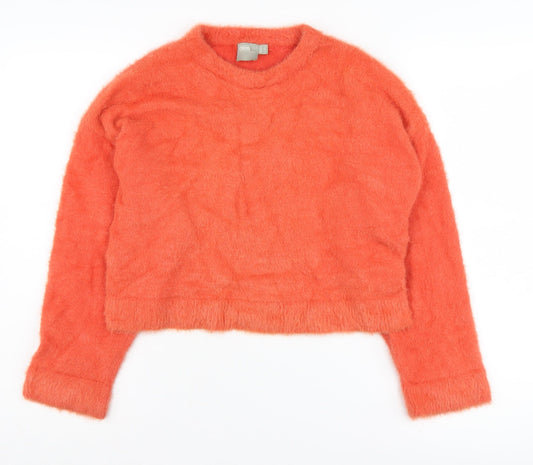 Womens UK Size 6 ASOS Orange Pullover Jumper