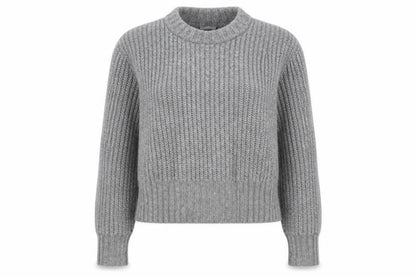 Womens UK Size XS Monki Grey Pullover Jumper