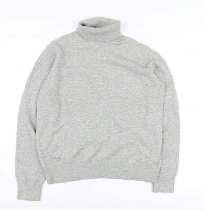 Womens UK Size S Marks and Spencer Grey Pullover Jumper