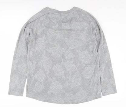 Womens UK Size 14 NEXT Grey Pullover Jumper