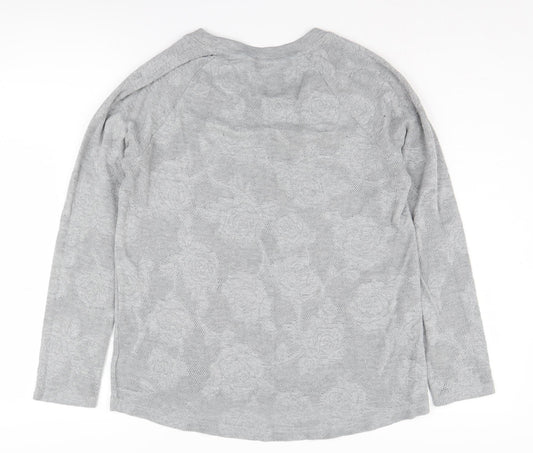 Womens UK Size 14 NEXT Grey Pullover Jumper