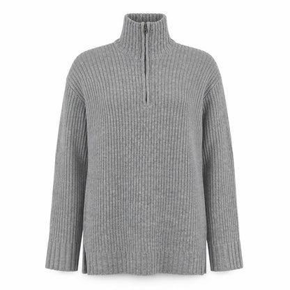 Womens UK Size 2XS H&M Grey Pullover Jumper
