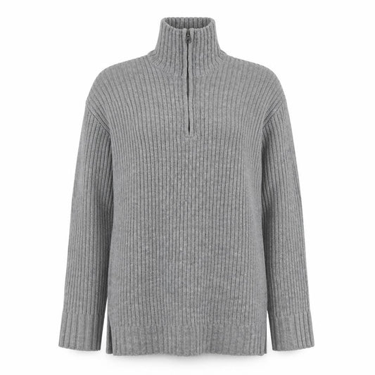 Womens UK Size 2XS H&M Grey Pullover Jumper