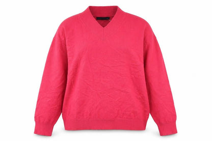 Womens UK Size M Marks and Spencer Red Jumper Jumper