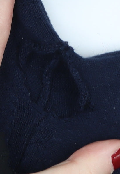 Marks and Spencer Men's Blue Pullover Jumper - Size M