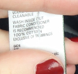 Marks and Spencer Men's Blue Pullover Jumper - Size M