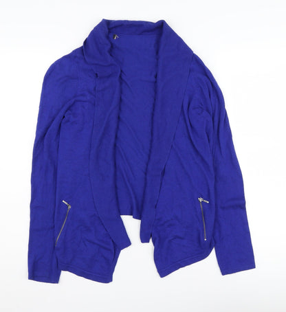Womens UK Size 12 Marks and Spencer Blue Cardigan Jumper
