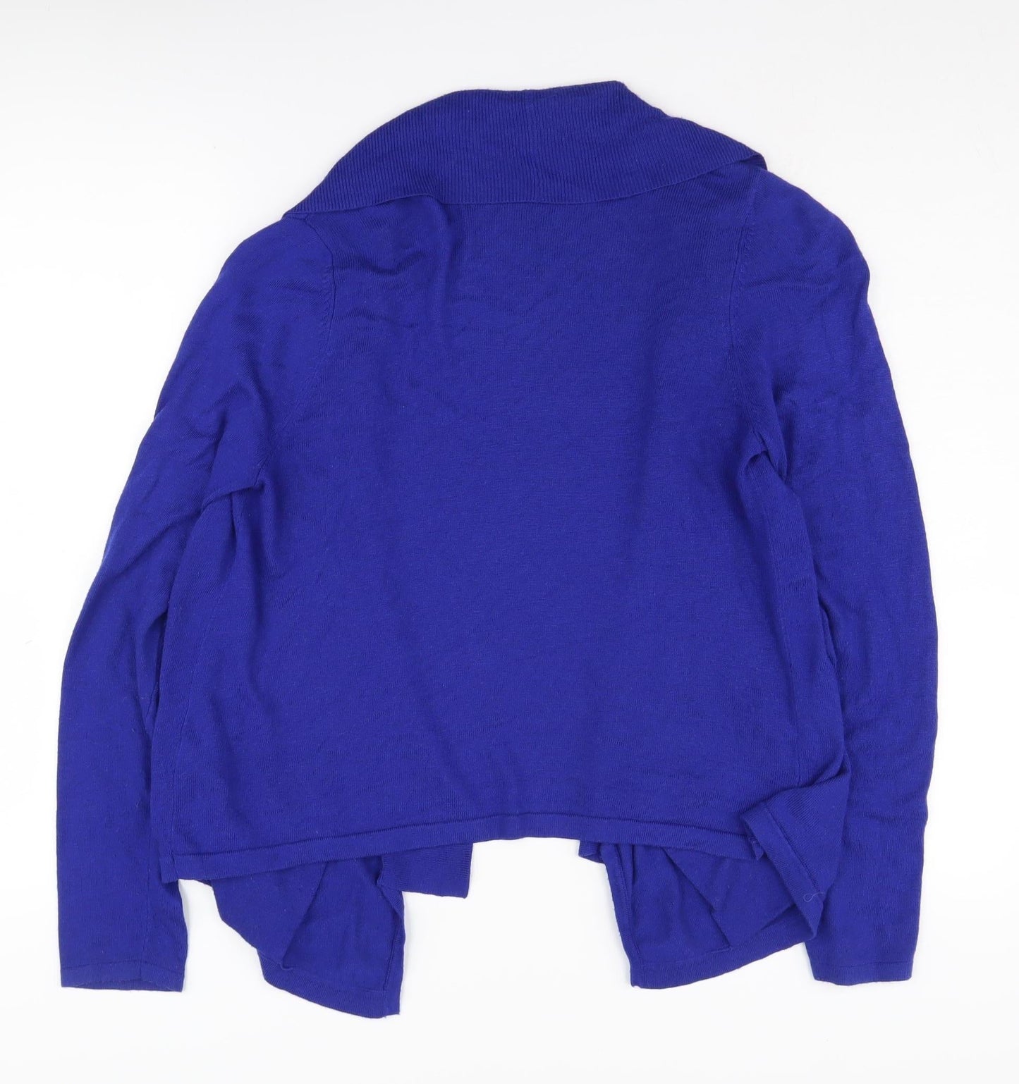 Womens UK Size 12 Marks and Spencer Blue Cardigan Jumper
