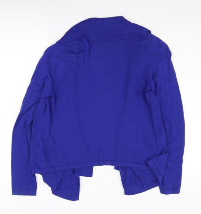 Womens UK Size 12 Marks and Spencer Blue Cardigan Jumper